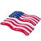 Swimline 6ft. American Flag Patriotic Inflatable Swimming Pool Floats, 2ct.